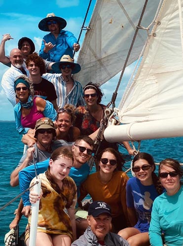 Family & Adult Tours on sailing charter boat